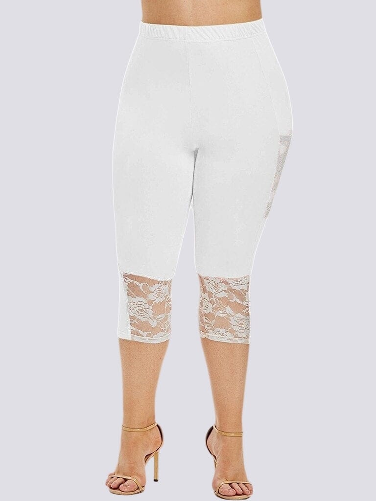 Legging Court Grande Taille (Poche) | Yogaova