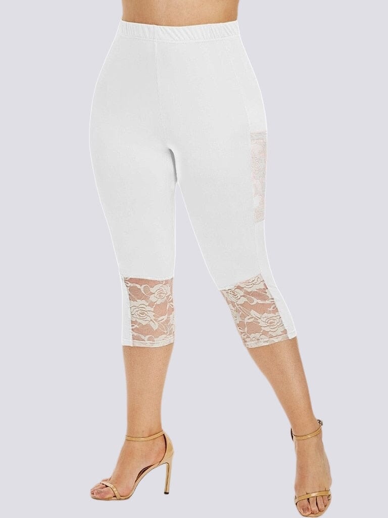Legging Court Grande Taille (Poche) | Yogaova