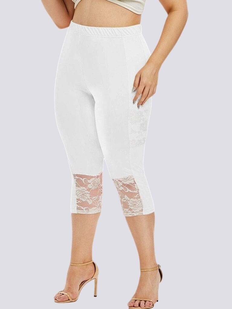 Legging Court Grande Taille (Poche) | Yogaova