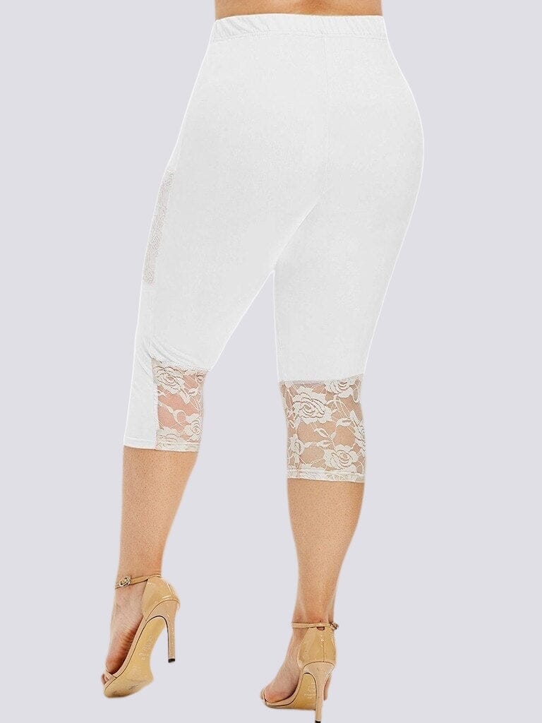 Legging Court Grande Taille (Poche) | Yogaova