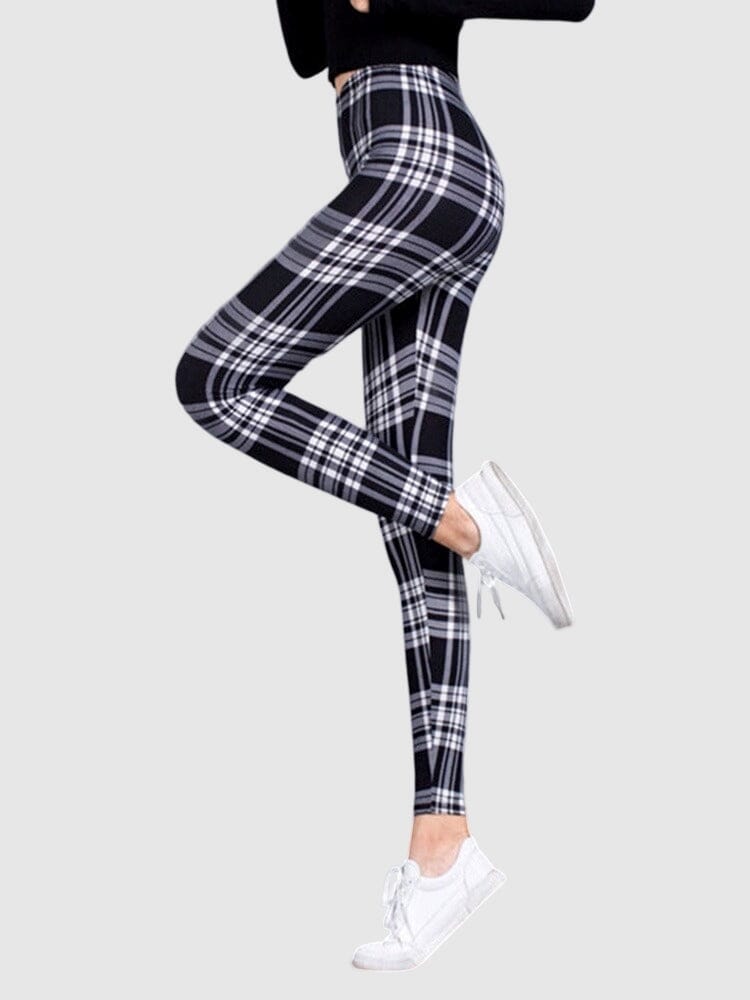 Legging Ecossais à Carreaux | Yogaova