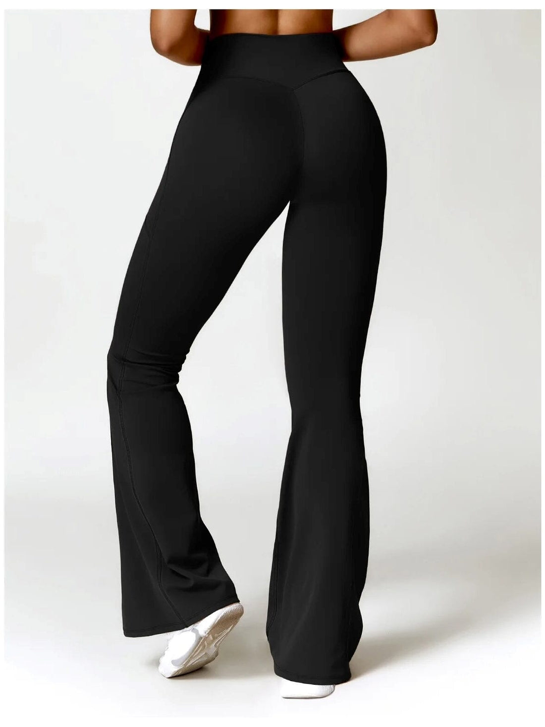 Legging Evasé Ceinture Plissée - Tendance 2024 | Yogaova