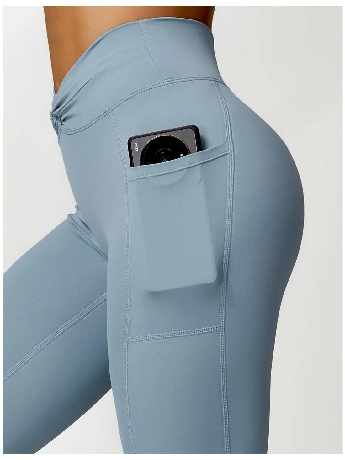Legging Evasé Ceinture Plissée - Tendance 2024 | Yogaova
