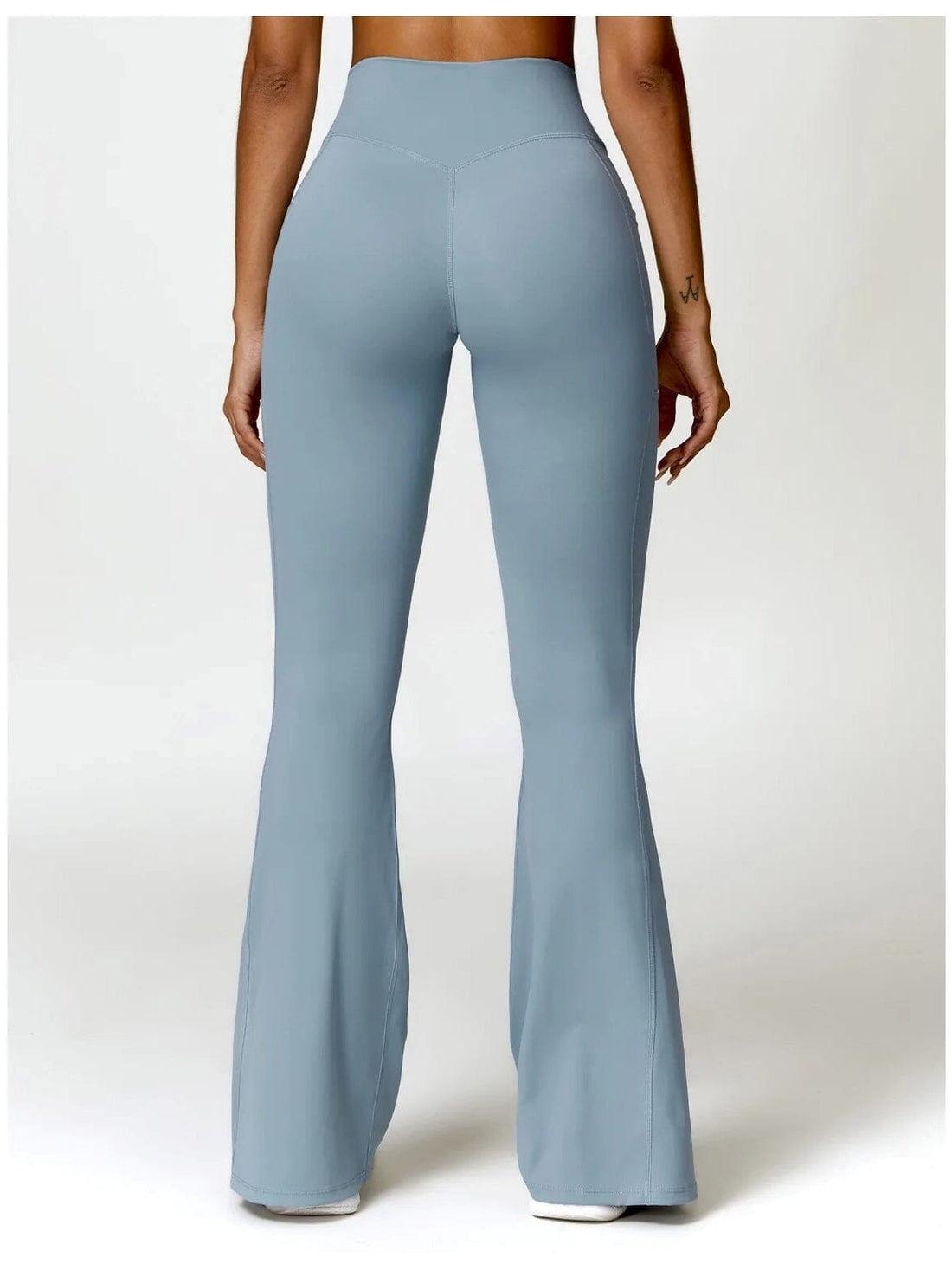 Legging Evasé Ceinture Plissée - Tendance 2024 | Yogaova