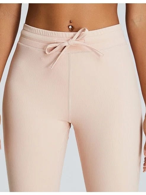 Legging Évasé Cordon de Serrage Sport | Yogaova