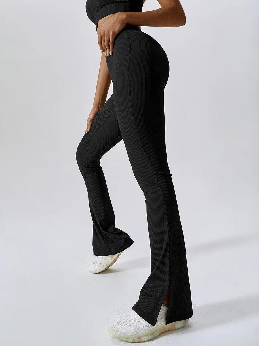 Legging Évasé Côtelé | Yogaova
