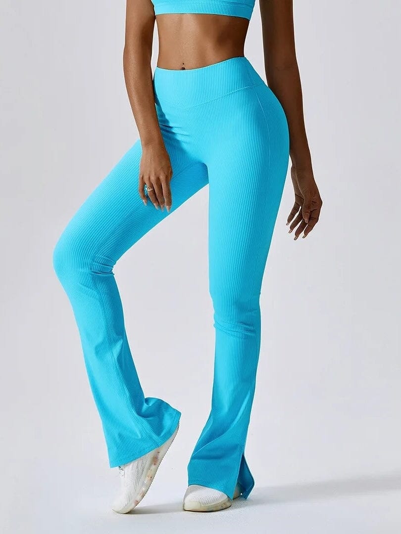 Legging Évasé Côtelé | Yogaova