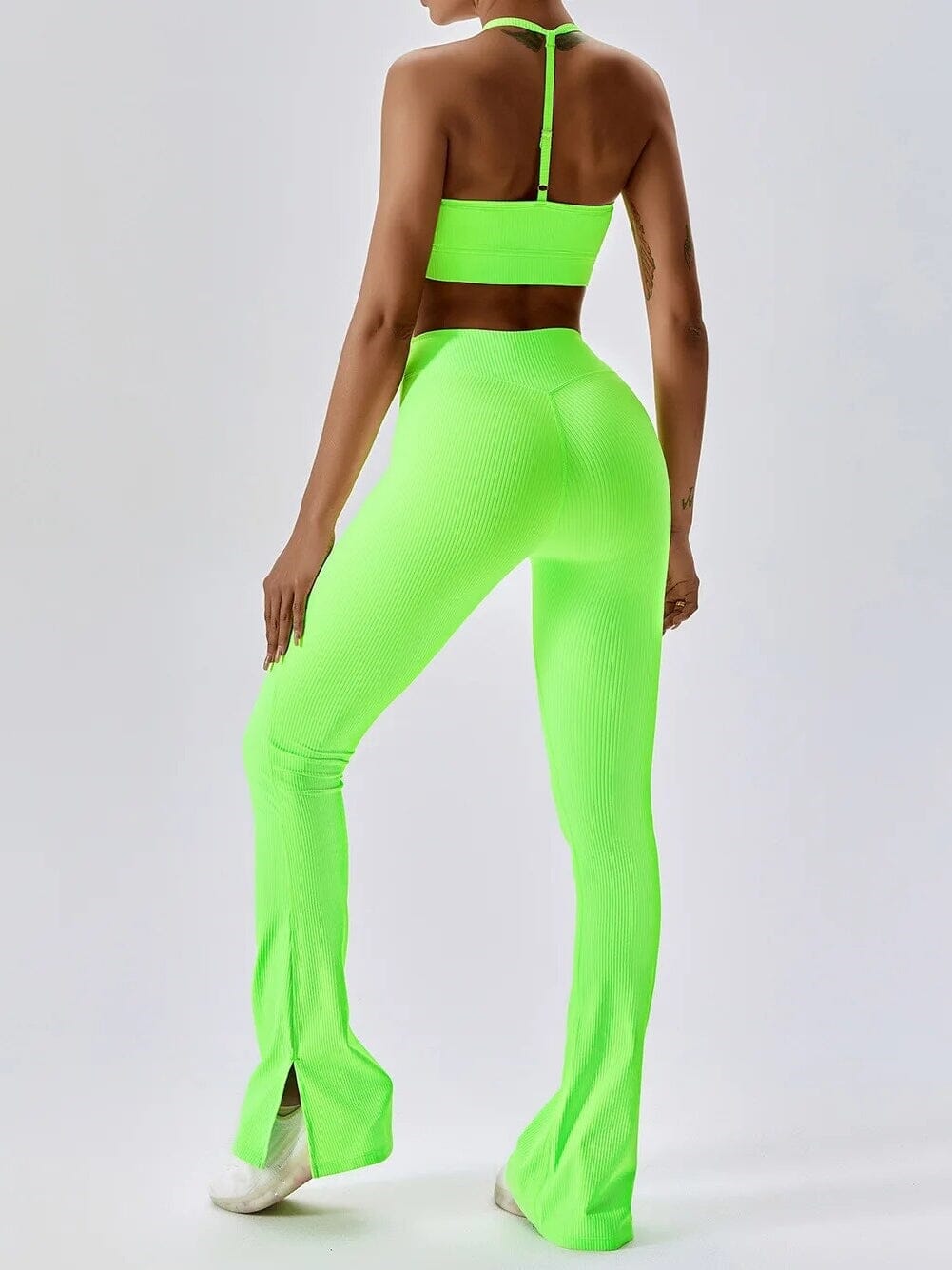 Legging Évasé Côtelé | Yogaova