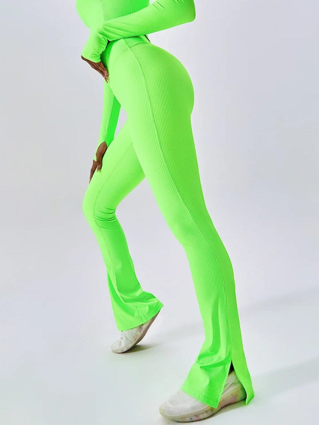 Legging Évasé Côtelé | Yogaova