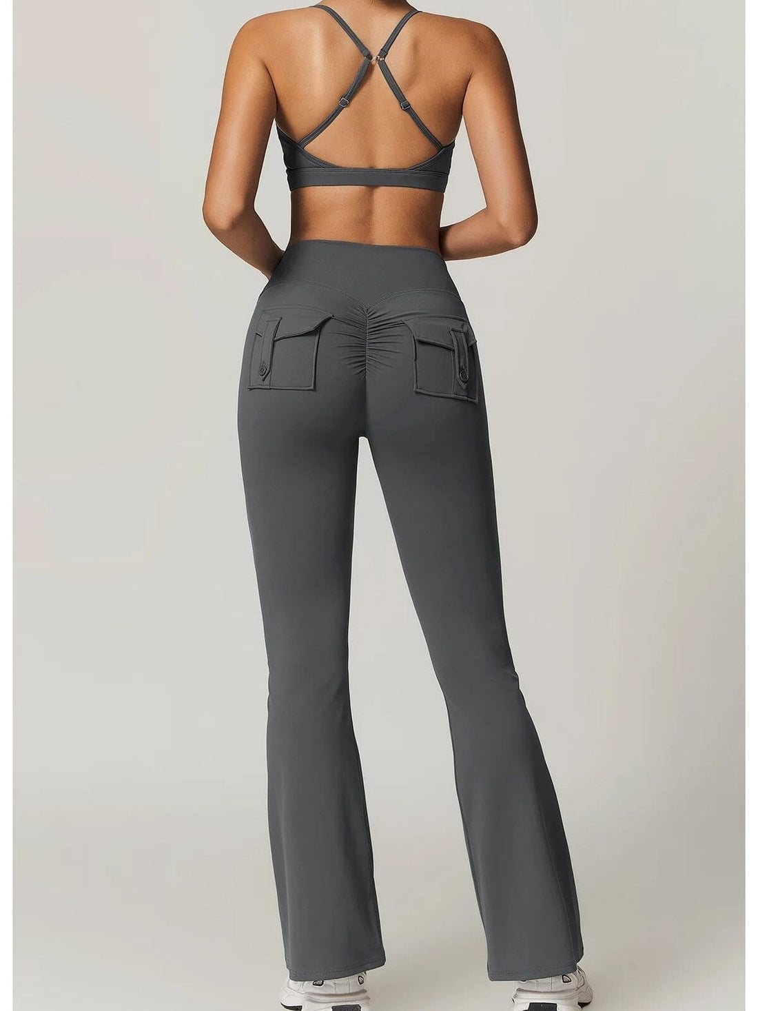 Legging Evasé Push Up Poches- XtremMove | Yogaova