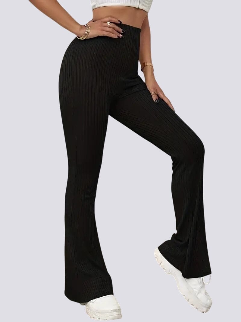 Legging Évasé Rayures | Yogaova
