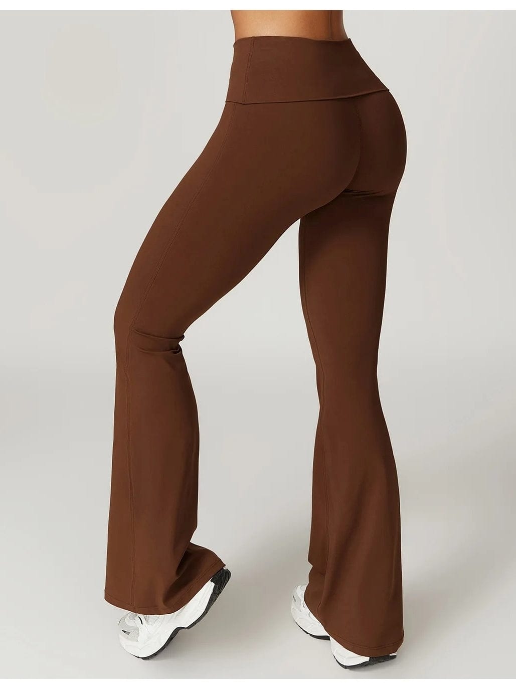 Legging Évasé Sans Couture Taille Haute | Yogaova
