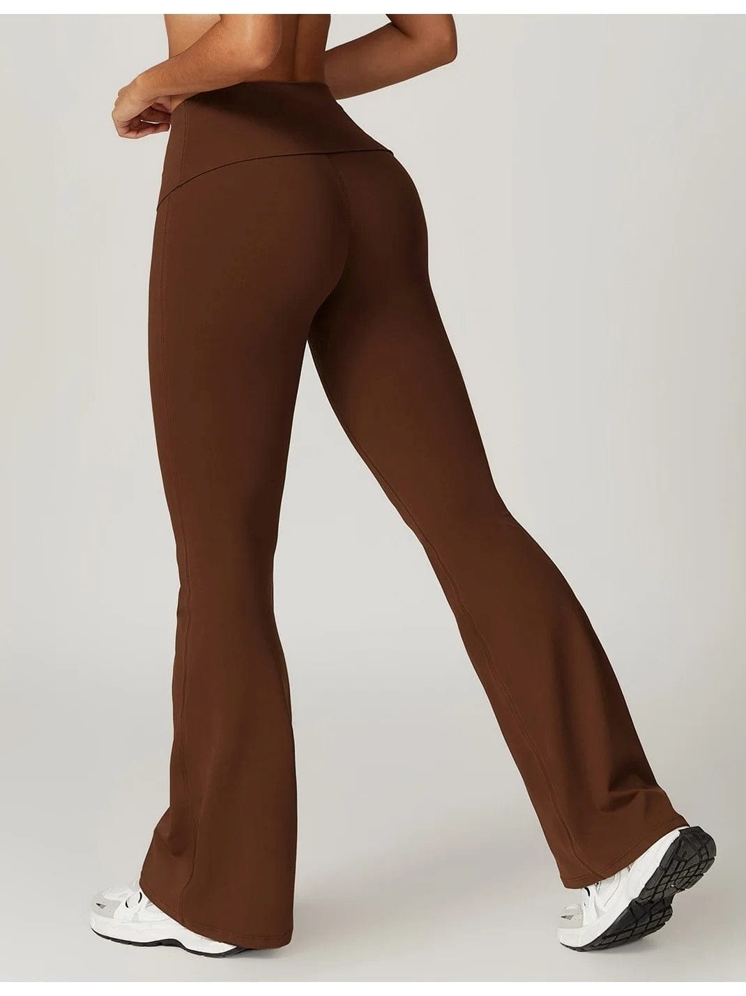 Legging Évasé Sans Couture Taille Haute | Yogaova