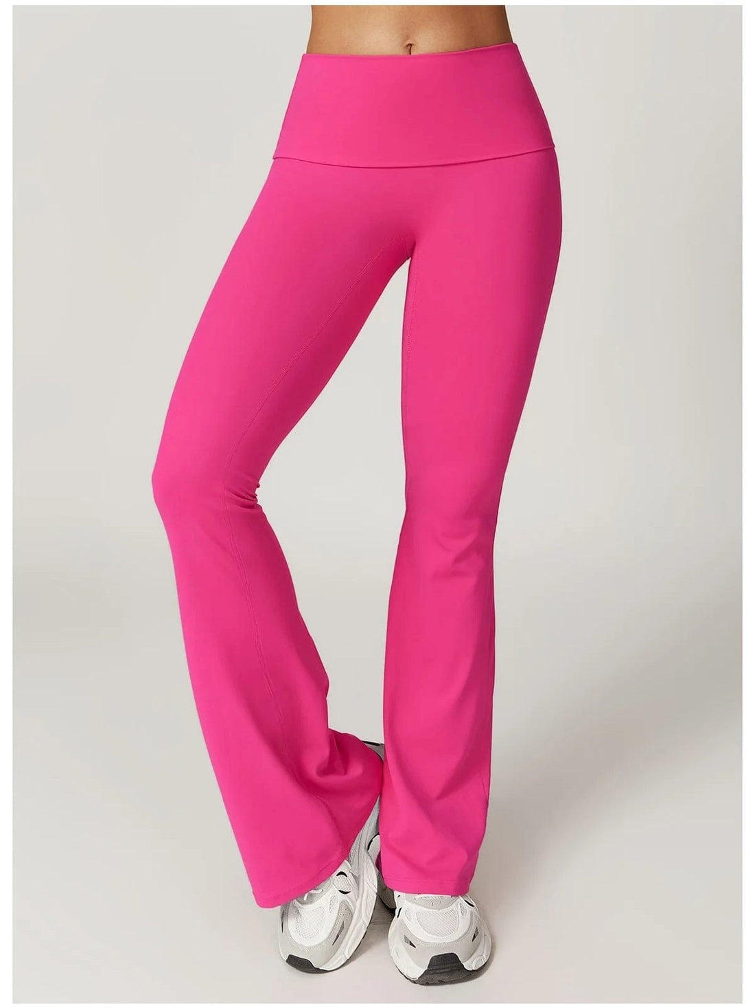 Legging Évasé Sans Couture Taille Haute | Yogaova