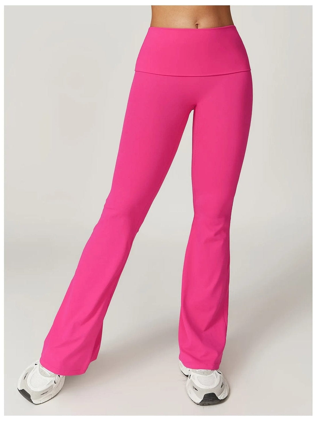 Legging Évasé Sans Couture Taille Haute | Yogaova
