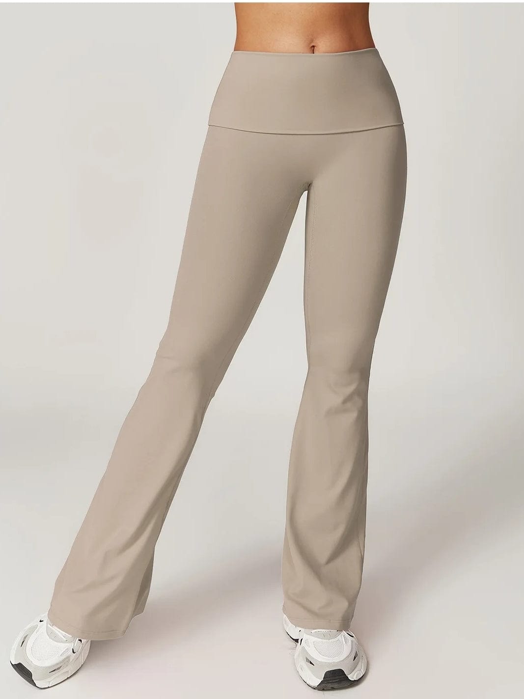 Legging Évasé Sans Couture Taille Haute | Yogaova