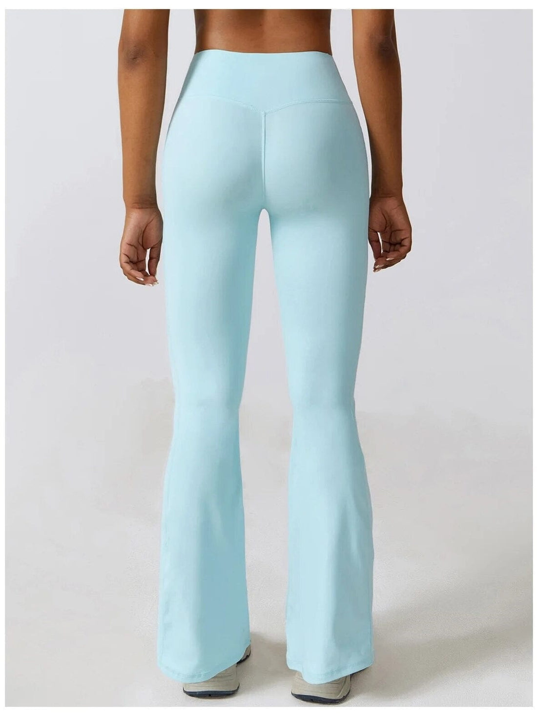 Legging Évasé Taille Croisée Sans Couture (Poche) | Yogaova