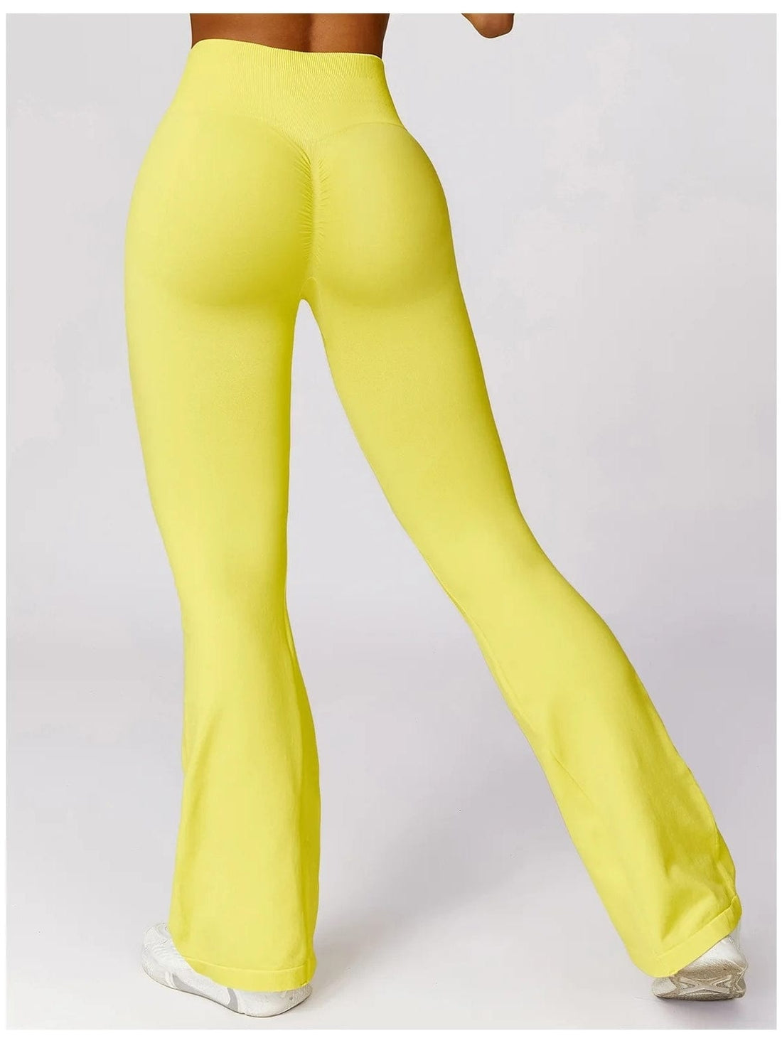 Legging Évasé Taille Haute Push Up | Yogaova
