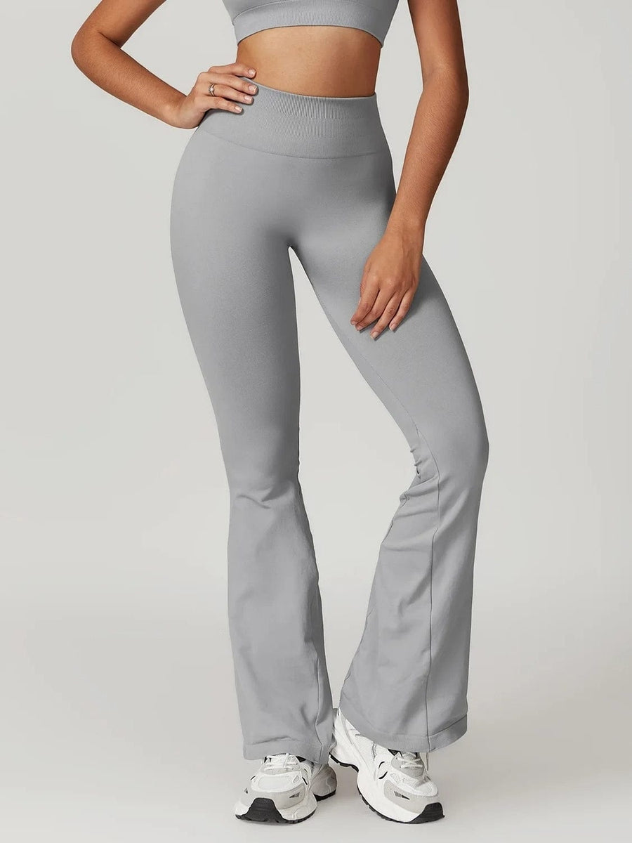 Legging Évasé Taille Haute Push Up | Yogaova