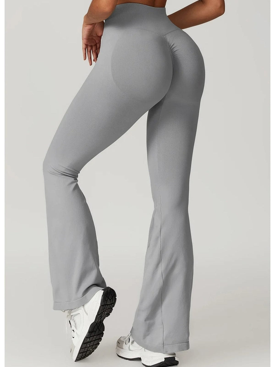 Legging Évasé Taille Haute Push Up | Yogaova