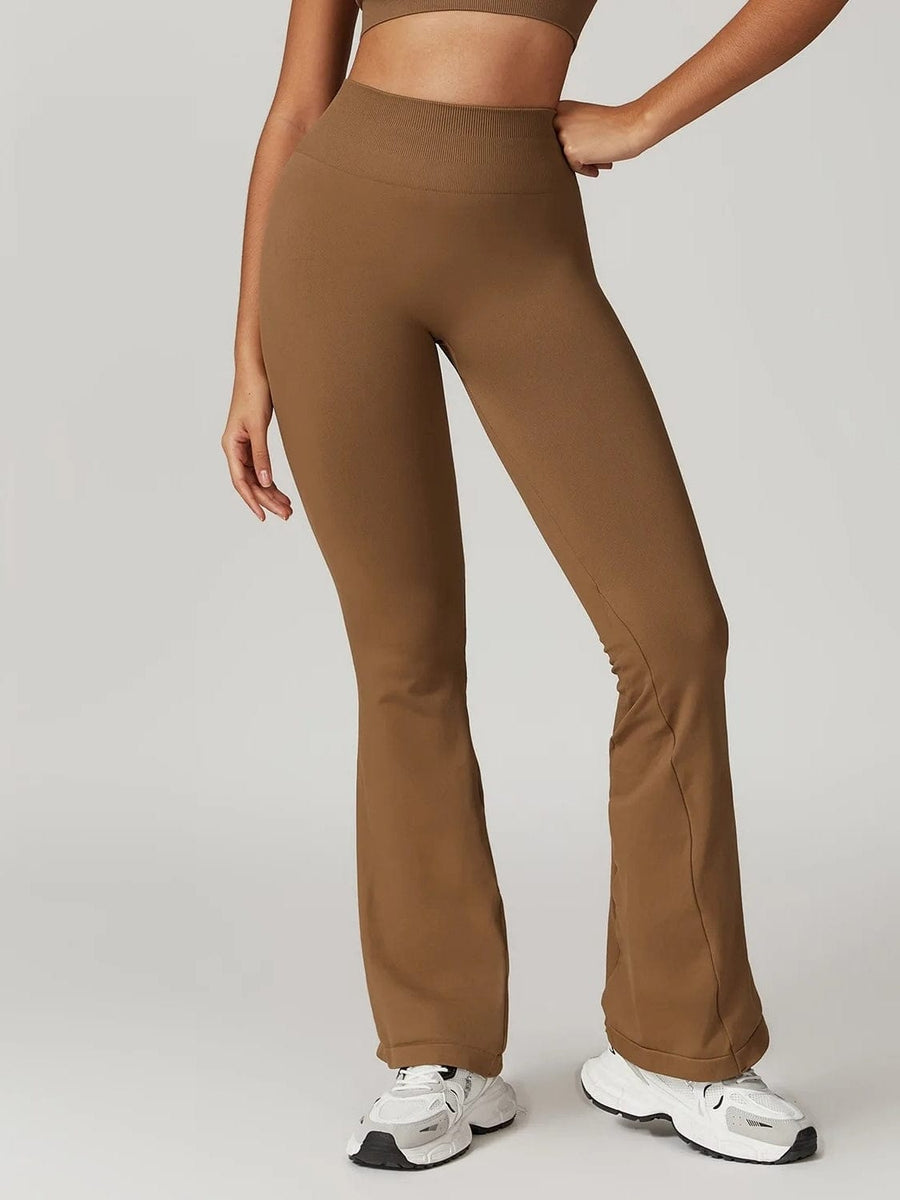 Legging Évasé Taille Haute Push Up | Yogaova