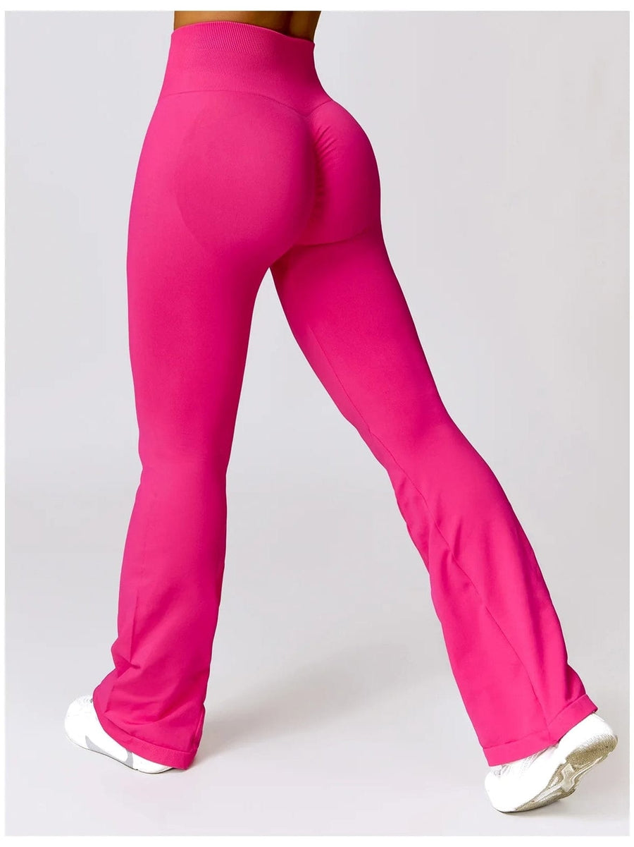 Legging Évasé Taille Haute Push Up | Yogaova