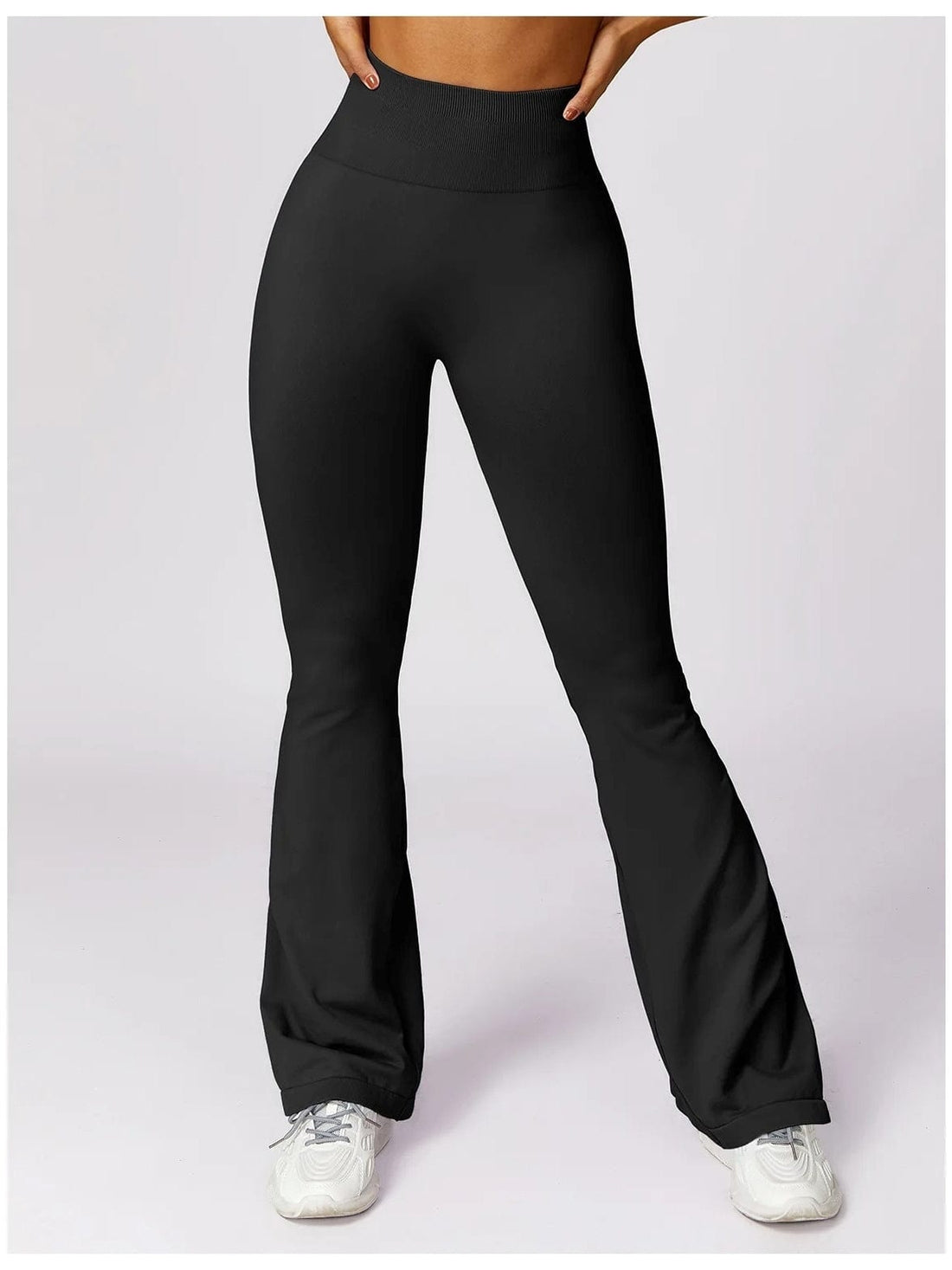 Legging Évasé Taille Haute Push Up | Yogaova