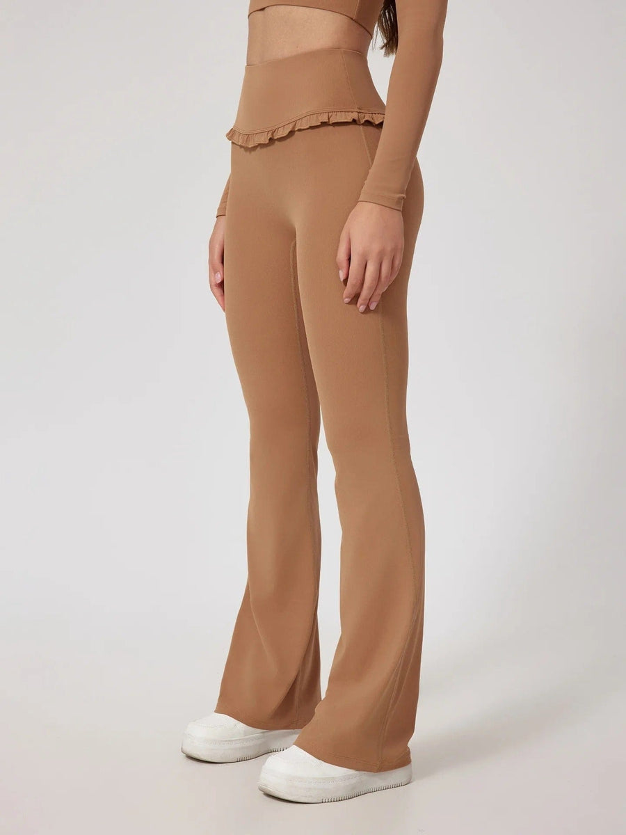 Legging Évasé Taille Haute Sculptante - Eva | Yogaova