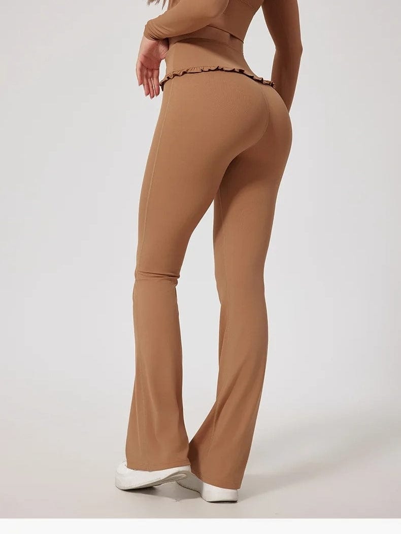 Legging Évasé Taille Haute Sculptante - Eva | Yogaova