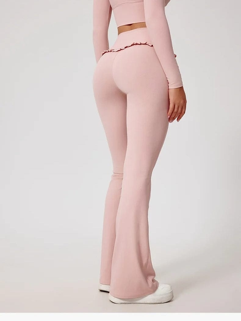Legging Évasé Taille Haute Sculptante - Eva | Yogaova