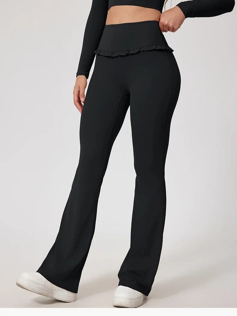 Legging Évasé Taille Haute Sculptante - Eva | Yogaova
