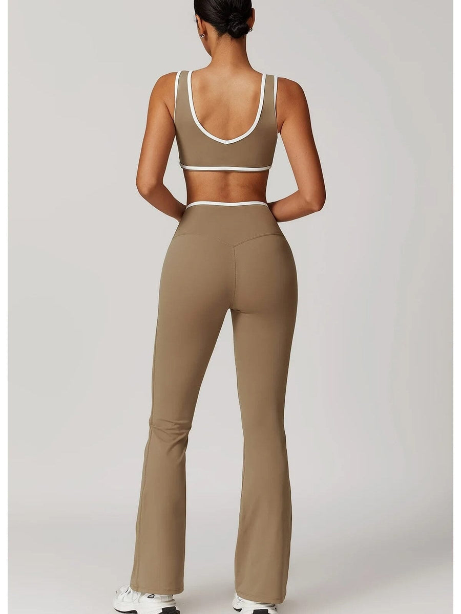 Legging Évasé Taille Haute - Suprem | Yogaova