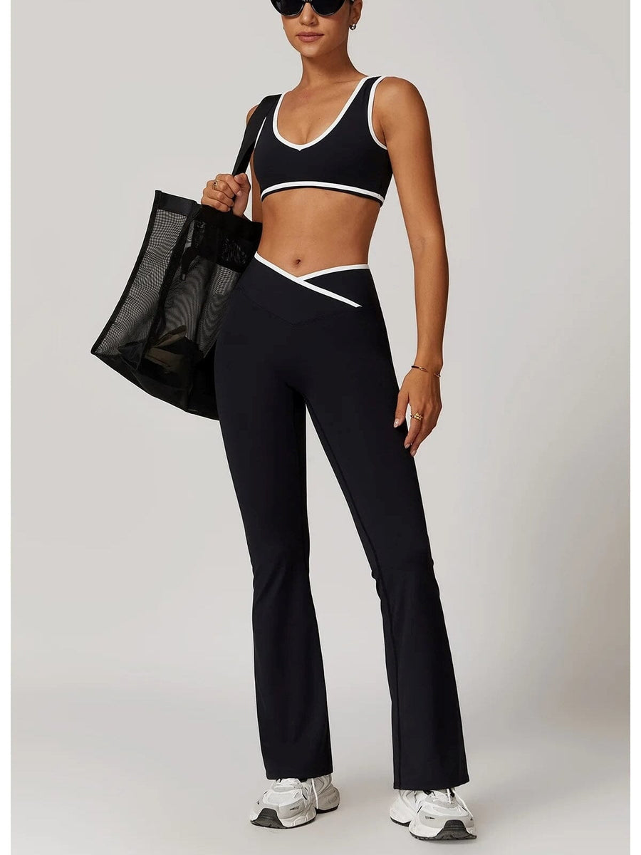 Legging Évasé Taille Haute - Suprem | Yogaova