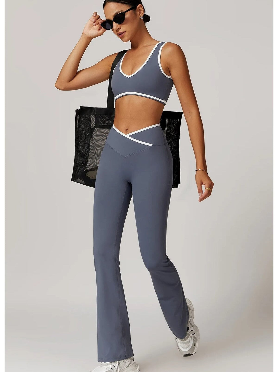Legging Évasé Taille Haute - Suprem | Yogaova