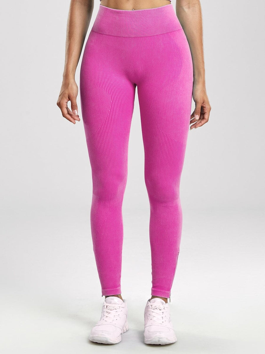Legging Fermeture Éclair Push Up (Sans Couture) | Yogaova