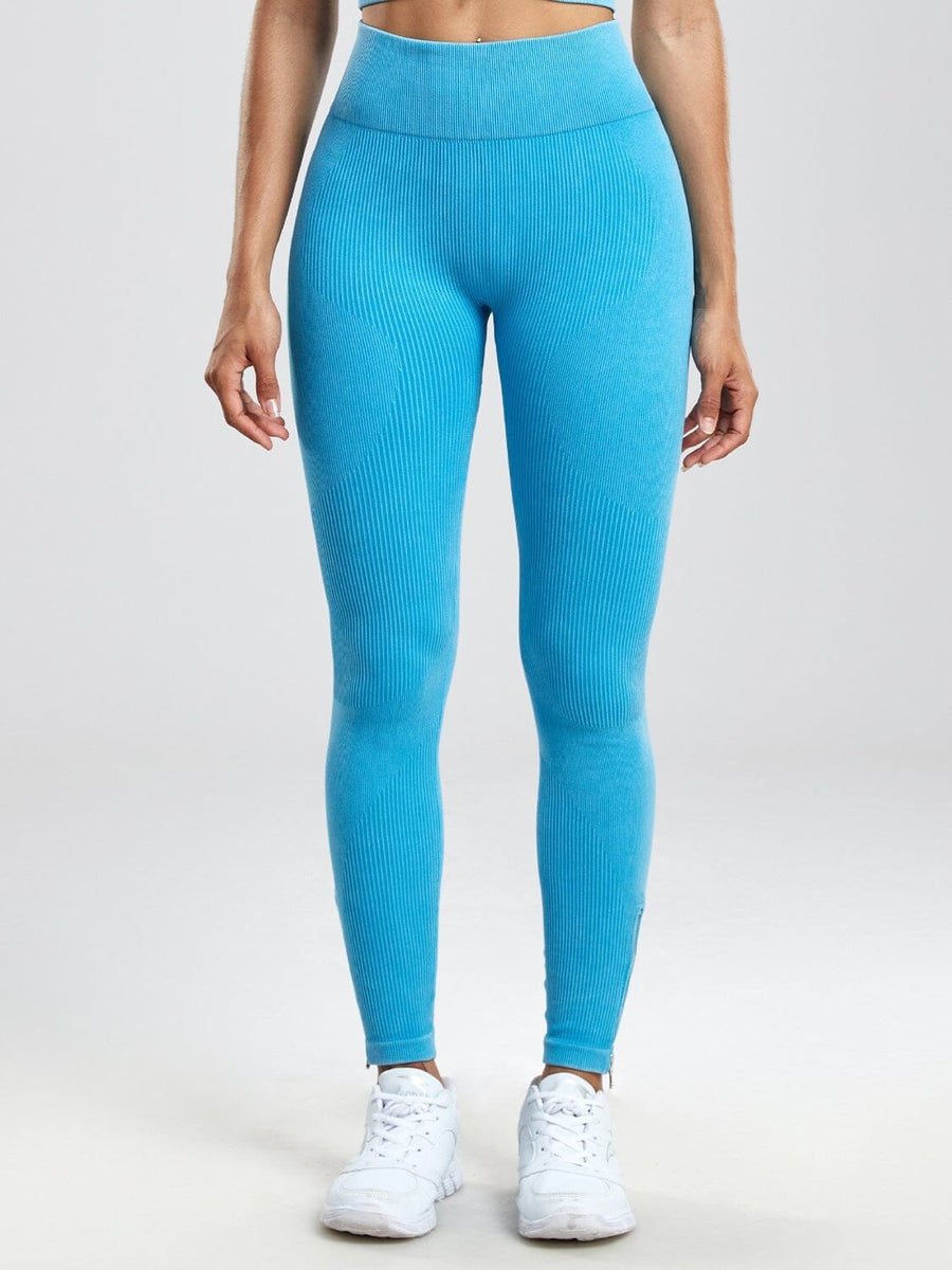 Legging Fermeture Éclair Push Up (Sans Couture) | Yogaova