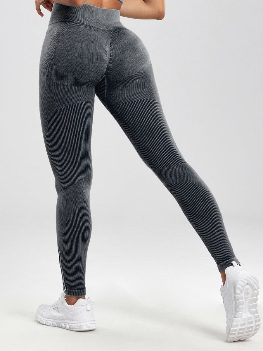 Legging Fermeture Éclair Push Up (Sans Couture) | Yogaova