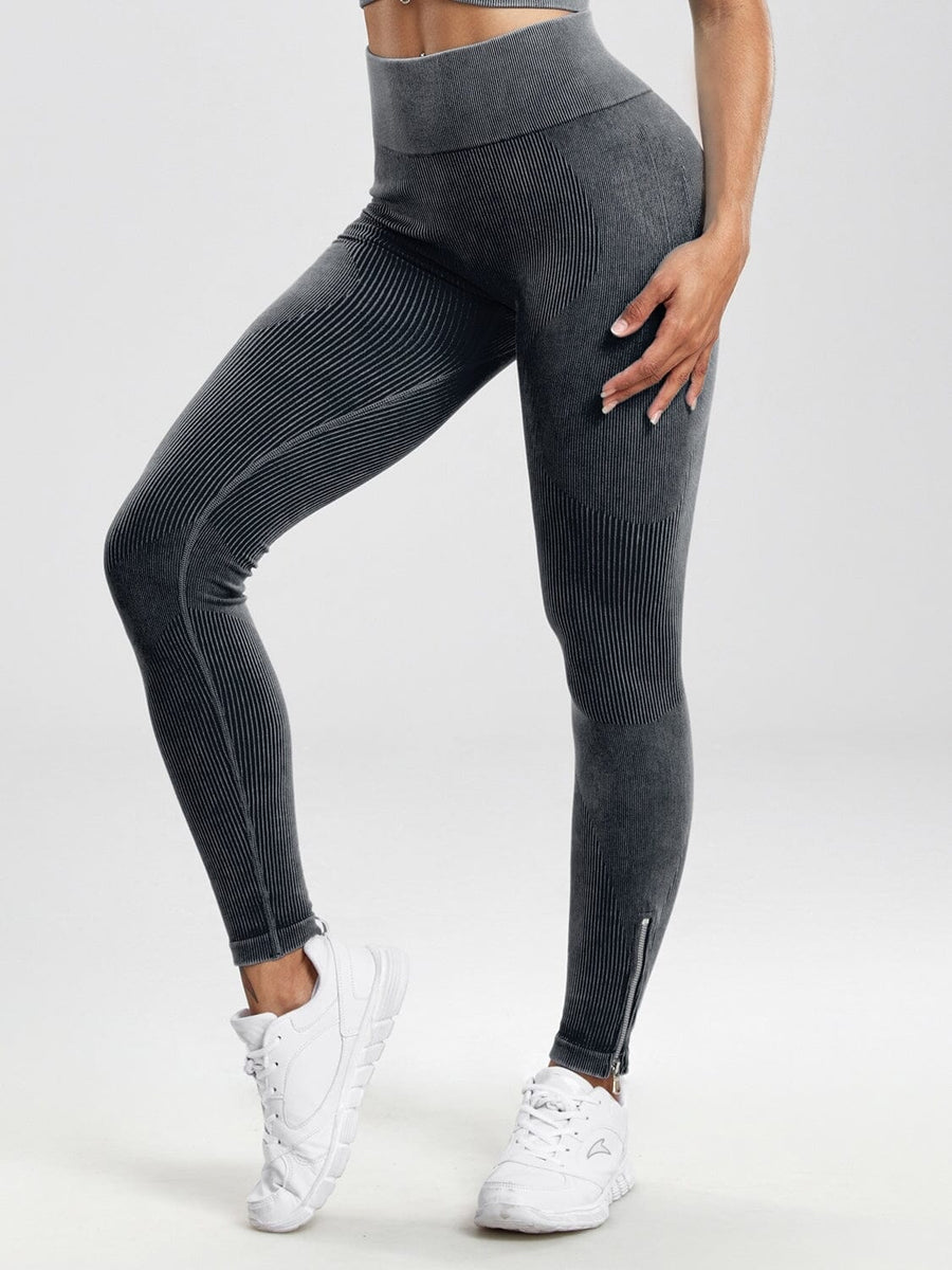 Legging Fermeture Éclair Push Up (Sans Couture) | Yogaova