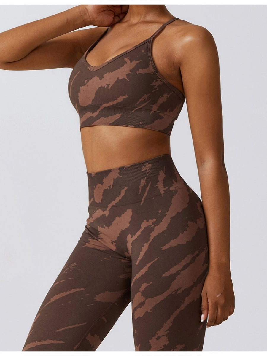 Legging Fitness Moulant Taille Haute Push Up | Yogaova