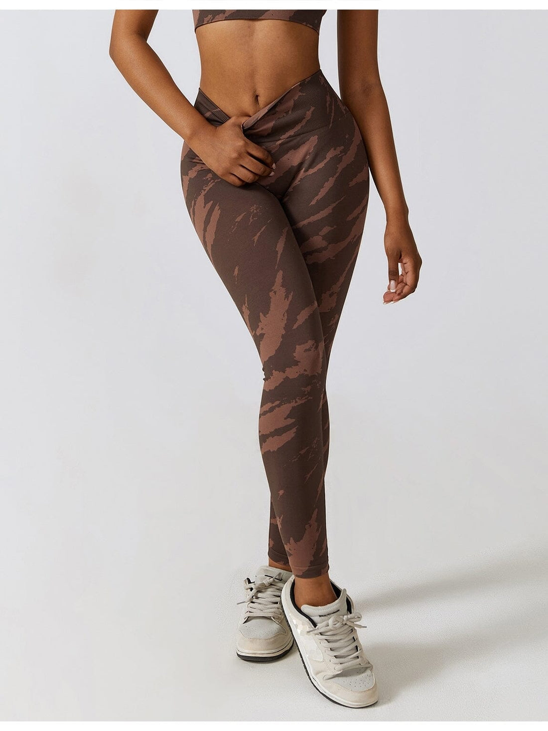 Legging Fitness Moulant Taille Haute Push Up | Yogaova