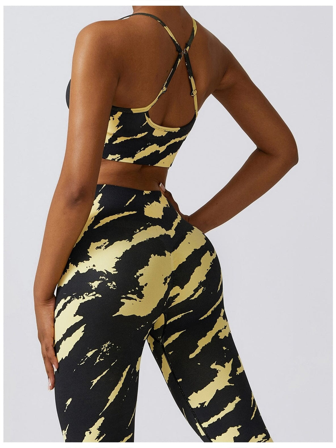 Legging Fitness Moulant Taille Haute Push Up | Yogaova