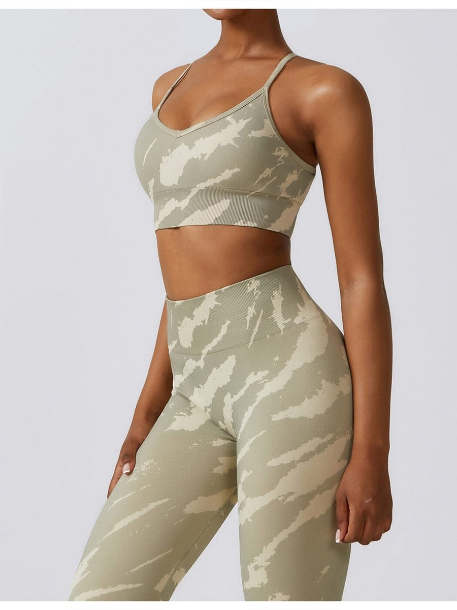 Legging Fitness Moulant Taille Haute Push Up | Yogaova