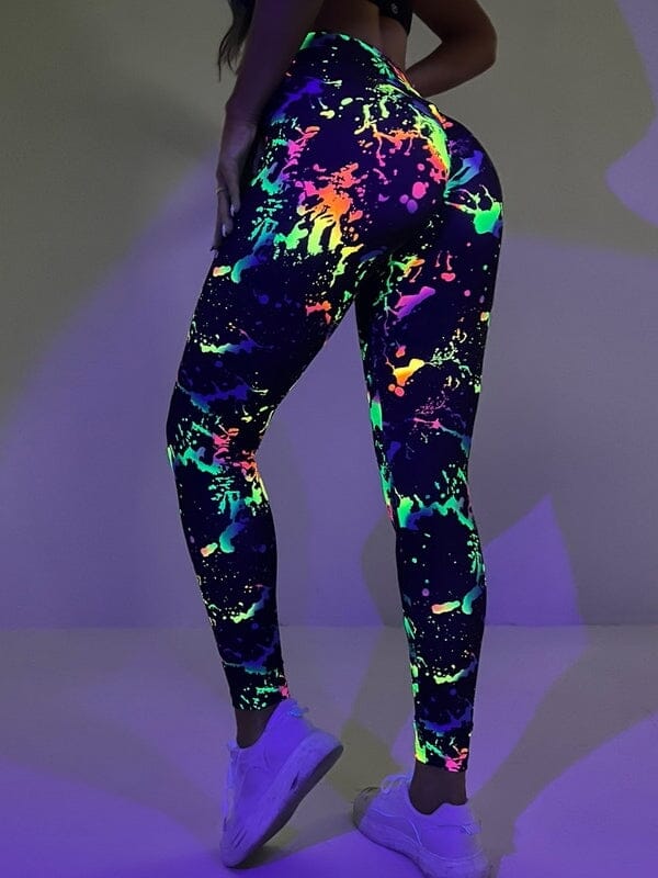 Legging Fluorescent Sport | Yogaova