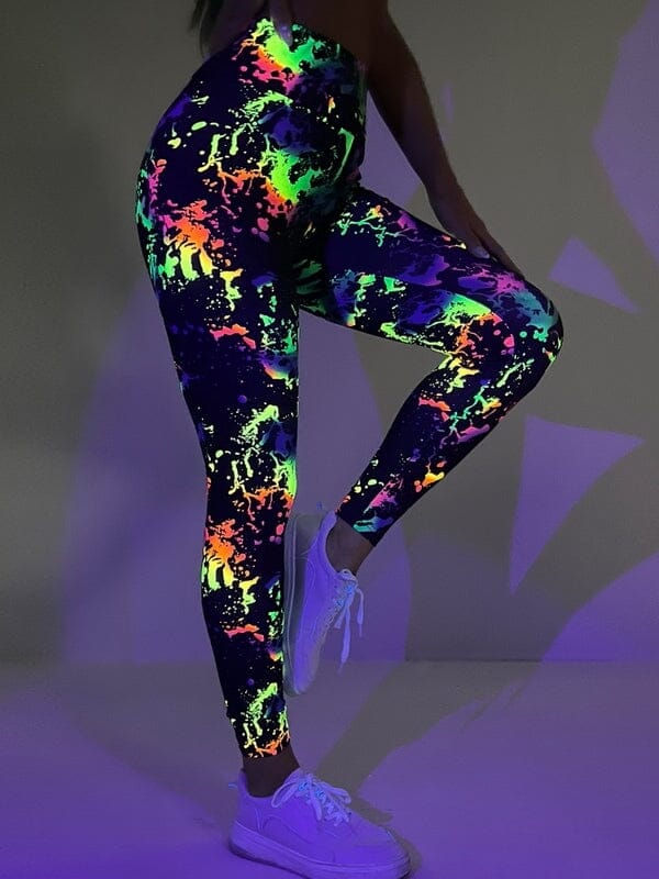 Legging Fluorescent Sport | Yogaova