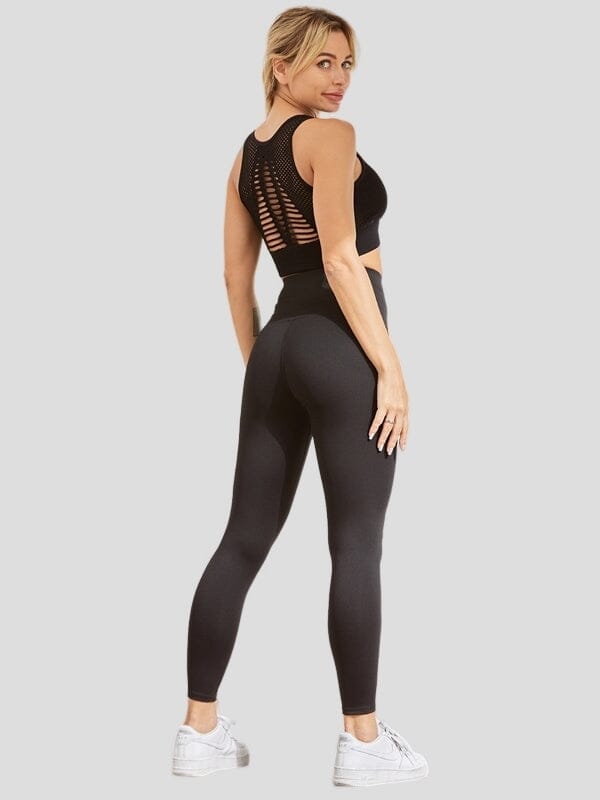 Legging Gainant Ventre Plat | Yogaova