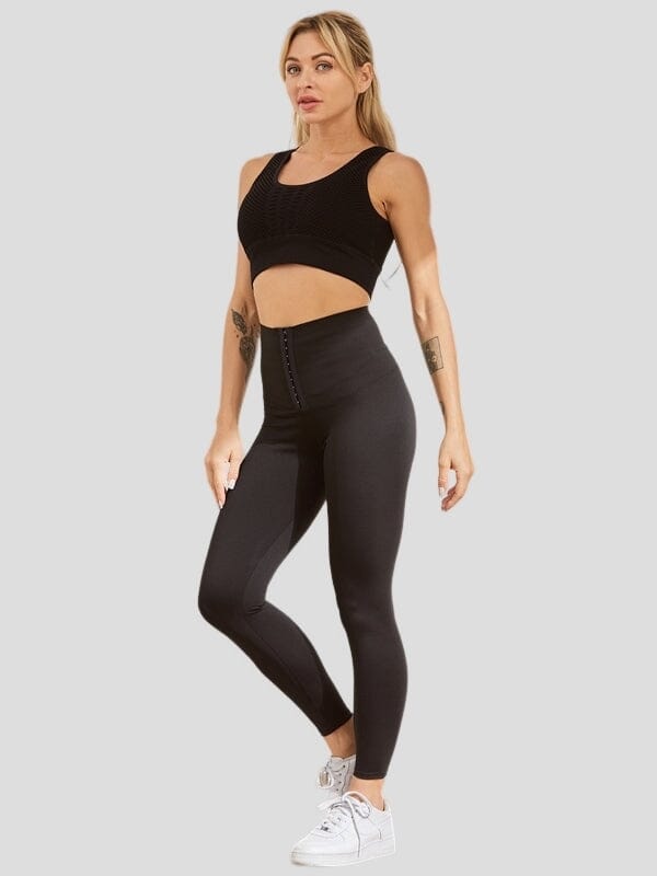 Legging Gainant Ventre Plat | Yogaova