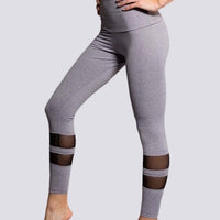 Legging Gris Taille Haute | Yogaova