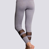 Legging Gris Taille Haute | Yogaova