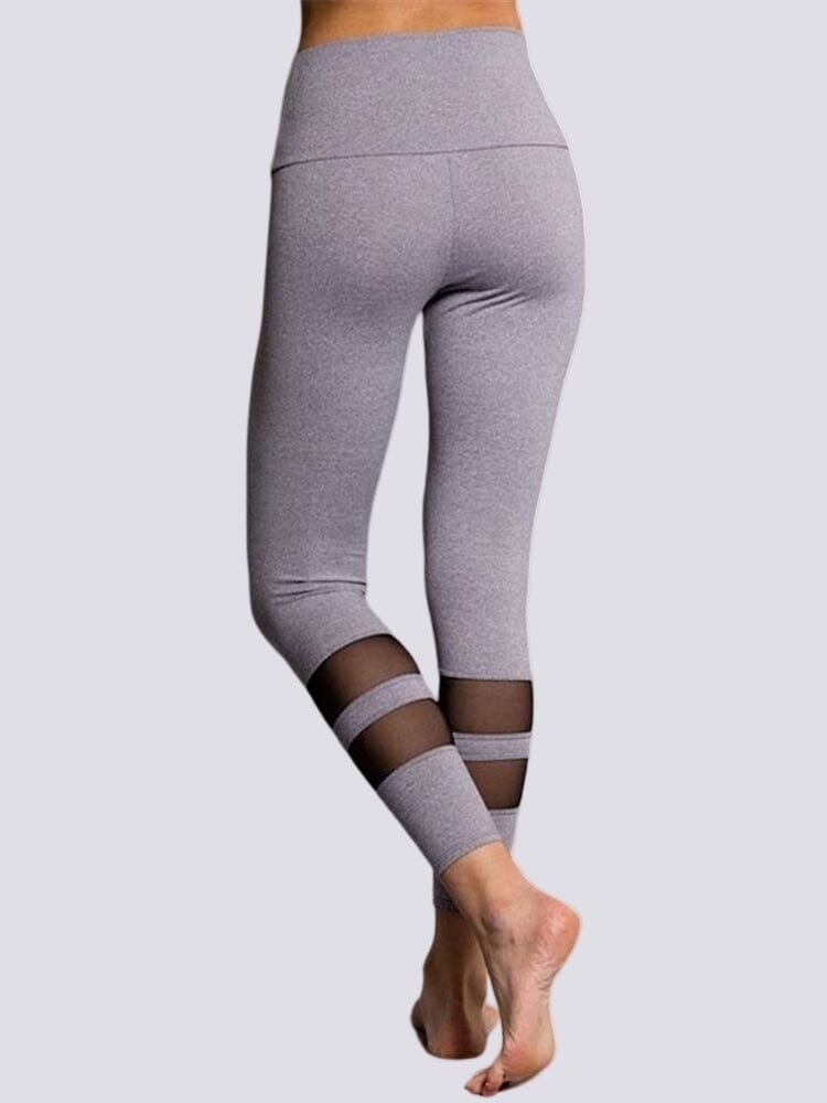 Legging Gris Taille Haute | Yogaova