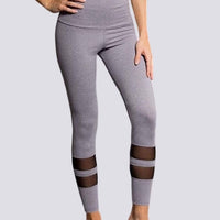 Legging Gris Taille Haute | Yogaova